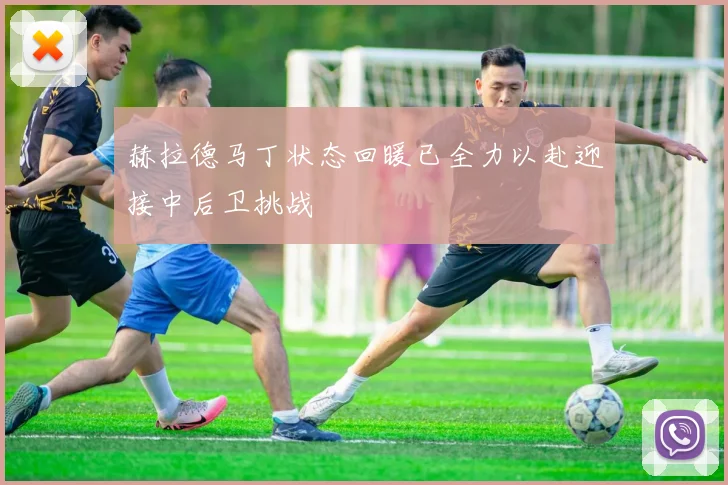 赫拉德马丁状态回暖已全力以赴迎接中后卫挑战